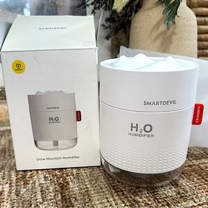 New SmartDevil H2O Humidifier Smart Devil Snow Mountain Humidifier in White